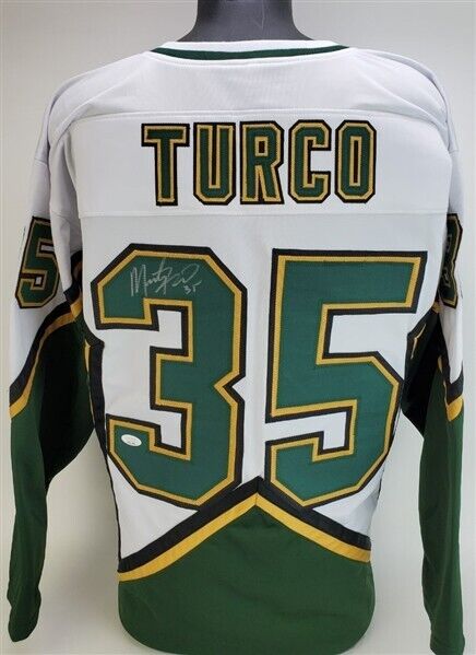 Marty Turco Signed Dallas Stars Jersey (JSA COA) 11 Year Veteran