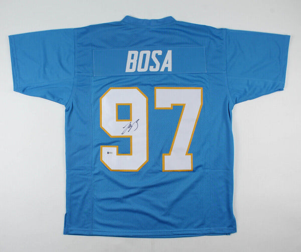 Joey Bosa Los Angeles Chargers Autographed Royal Blue Nike Game Jersey