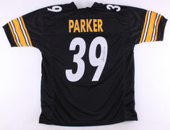 Willie Parker Signed Steelers Jersey (TSE COA) 2× Super Bowl champion XL, XLIII