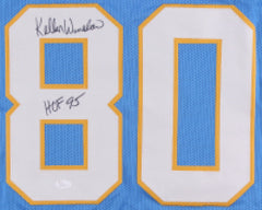 Kellen Winslow Signed Chargers Jersey Inscribed "HOF 95" (JSA COA) 5× Pro Bowler