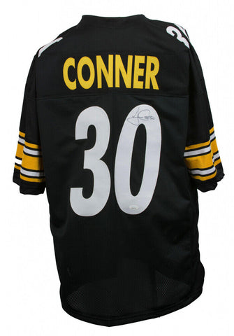 James Conner Signed Steelers Black Home Jersey (JSA COA) Pittsburgh #1 R.B.