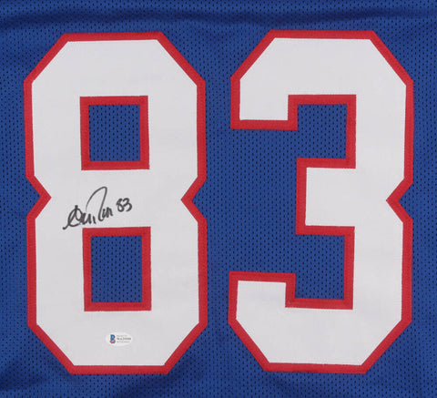 Andre Reed Signed Buffalo Bills Jersey (Beckett COA) 7xPro Bowl Wide Receiver