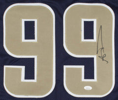 Aaron Donald Signed Los Angeles Rams Jersey (JSA COA) 7xPro Bowl Defensive End