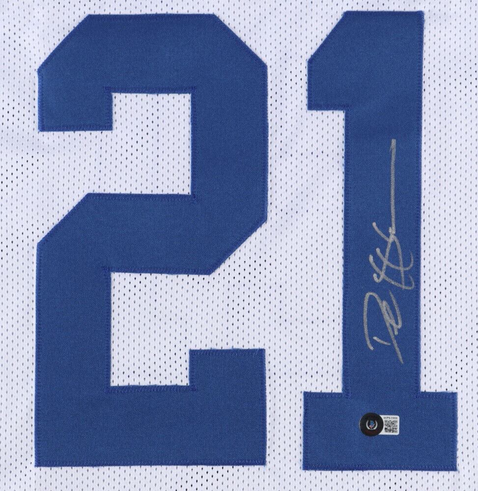 Deion Sanders Signed Dallas Cowboys Jersey (Beckett Hologram) 8xPro Bo –