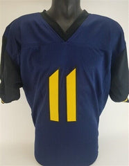 David Long Jr. Signed West Virginia Mountaineers Jersey (JSA COA) Titan's L.B.