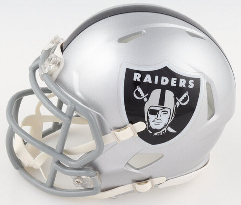 Ray Guy Signed Oakland Raiders Mini Helmet Inscribed "HOF 2014" (JSA COA) Punter