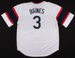 Harold Baines Signed Chicago White Sox Jersey with (4) Inscriptions (JSA Holo)