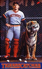 Lance Parrish Detroit Tigers Signed Full Size Batting Helmet (Schwartz Sports)