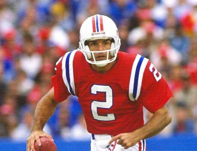 Doug Flutie Signed New England Patriots Jersey (JSA COA) 1998 Pro Bowl –
