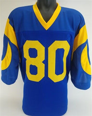 Henry Ellard Signed Los Angeles Rams Throwback Jersey  (JSA COA) Wide Receiver