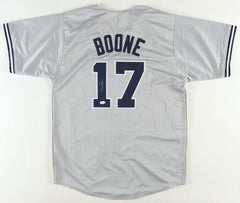 Aaron Boone Signed New York Yankees Jersey (JSA COA) N.Y. Manager since 2018