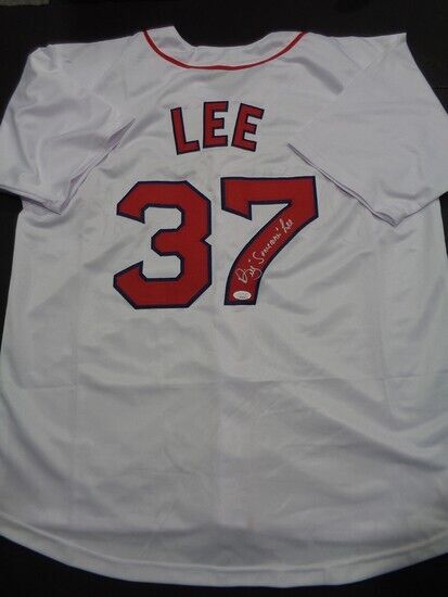 Bill Lee Signed Boston Red Sox Jersey Inscribed Spaceman (JSA COA) 197 –