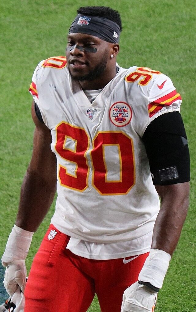 Emmanuel Ogbah Signed Kansas City Jersey (JSA COA) All Pro Defensive End
