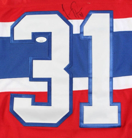 Carey Price Signed Canadiens Jersey (JSA COA) Starting Goaltender since 2007-08