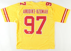 Felix Anudike-Uzoma Signed Kansas City Chiefs Jersey (JSA COA) 2023 1st Round Pk