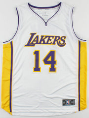 Brandon Ingram Signed Los Angeles Lakers Jersey (Fanatics Hologram) 2016 #2 Pick