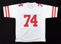 Joe Staley Signed San Francisco 49er Jersey (Beckett Hologram) 6xPro Bowl O-Line