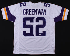 Chad Greenway Signed Minnesota Vikings Jersey (TSE COA) 2xPro Bowl Linebacker