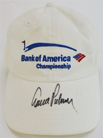 Arnold Palmer (d. 2016) Signed Bank of America Championship Hat (JSA COA)