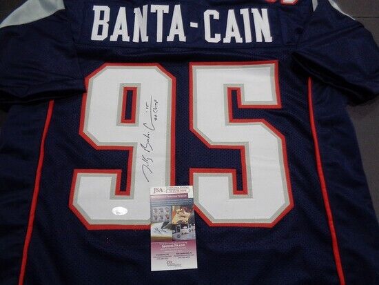 Lot Detail - 2003 Tully Banta-Cain Team Issued New England Patriots Silver  Alternate Jersey (New England Patriots COA)