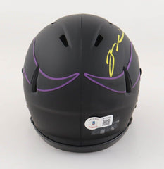 Za'Darius Smith Signed Minnesota Vikings Eclipse Speed Mini Helmet (Beckett)