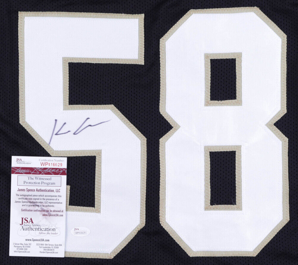 Kwon Alexander Signed New Orleans Saints Jersey (JSA COA)