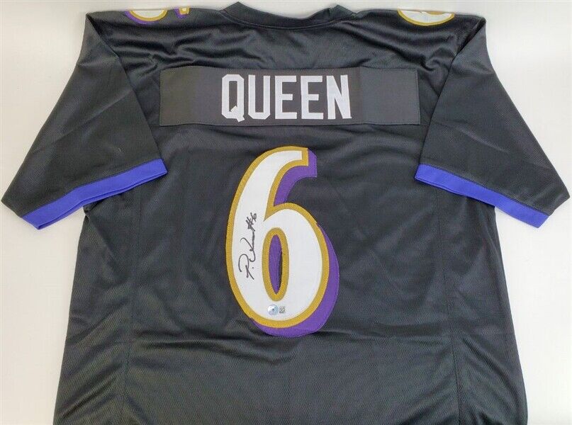 Patrick Queen Signed Baltimore Ravens Jersey (Beckett) New 2021 Uniform Number 6