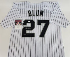 Geoff Blum Signed Chicago White Sox Jersey Inscribed 05 WSC (JSA COA) Infielder