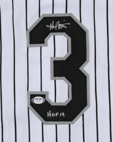 Harold Baines Signed Chicago White Sox Jersey Inscribed "HOF 19" (PSA COA) DH