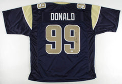 Aaron Donald Signed Los Angeles Rams Jersey (JSA COA) 7xPro Bowl Defensive End