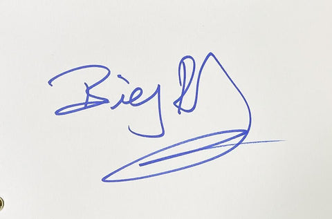 Billy Bob Thornton (Willie Soke) Bad Santa / Signed Full 2003 Movie Script (JSA)