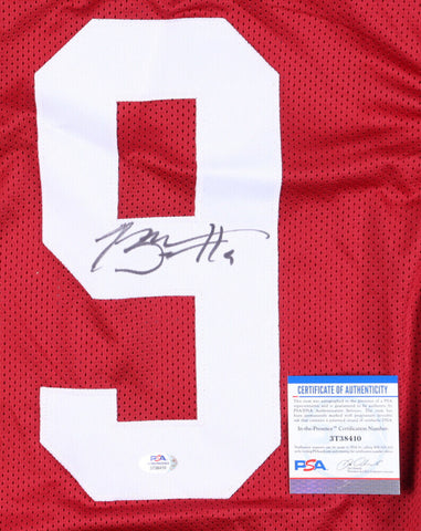 Bryce Young Signed Alabama Crimson Tide Jersey (PSA COA) 2021 Heisman Trophy Q.B