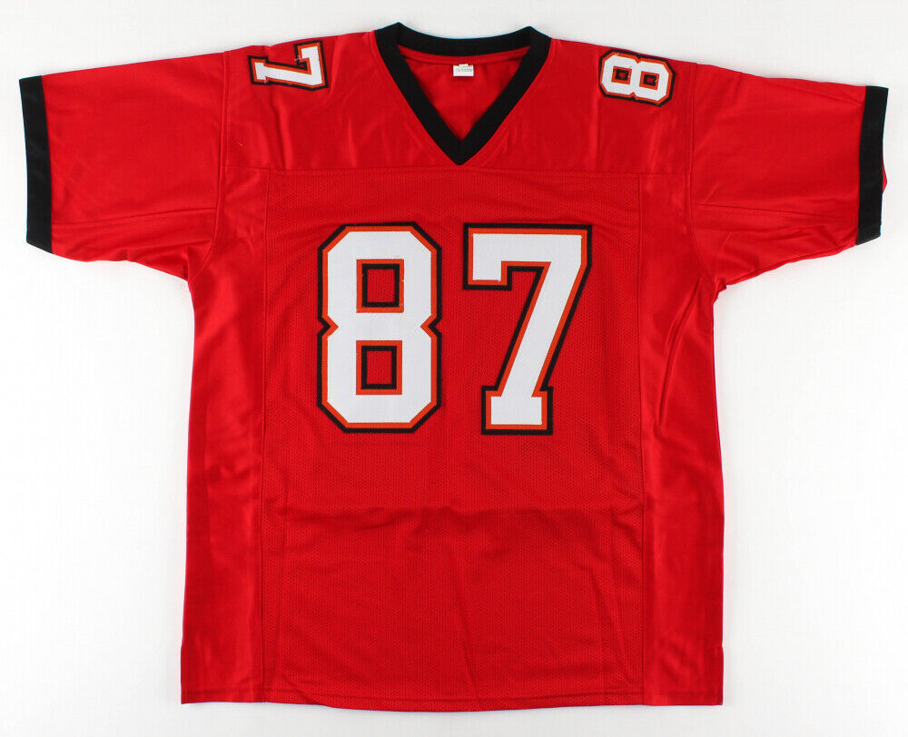 Keenan McCardell Signed Buccaneers Jersey Inscribed SB XXXVII Champs B –