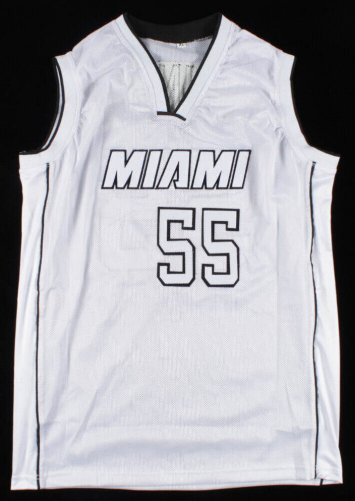 Autographed/Signed Duncan Robinson Miami Black Basketball Jersey