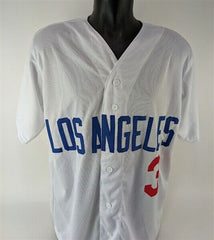 Steve Sax Signed Los Angeles Dodgers Jersey (JSA COA) 1982 Rookie o/t Year