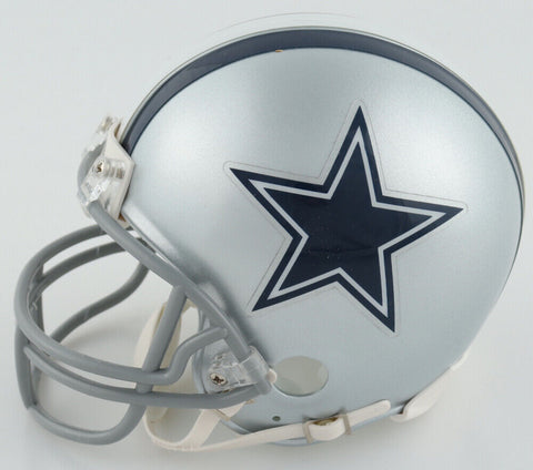Demarcus Lawrence Signed Dallas Cowboys Mini Helmet (Beckett) 2xPro Bowl D.E.