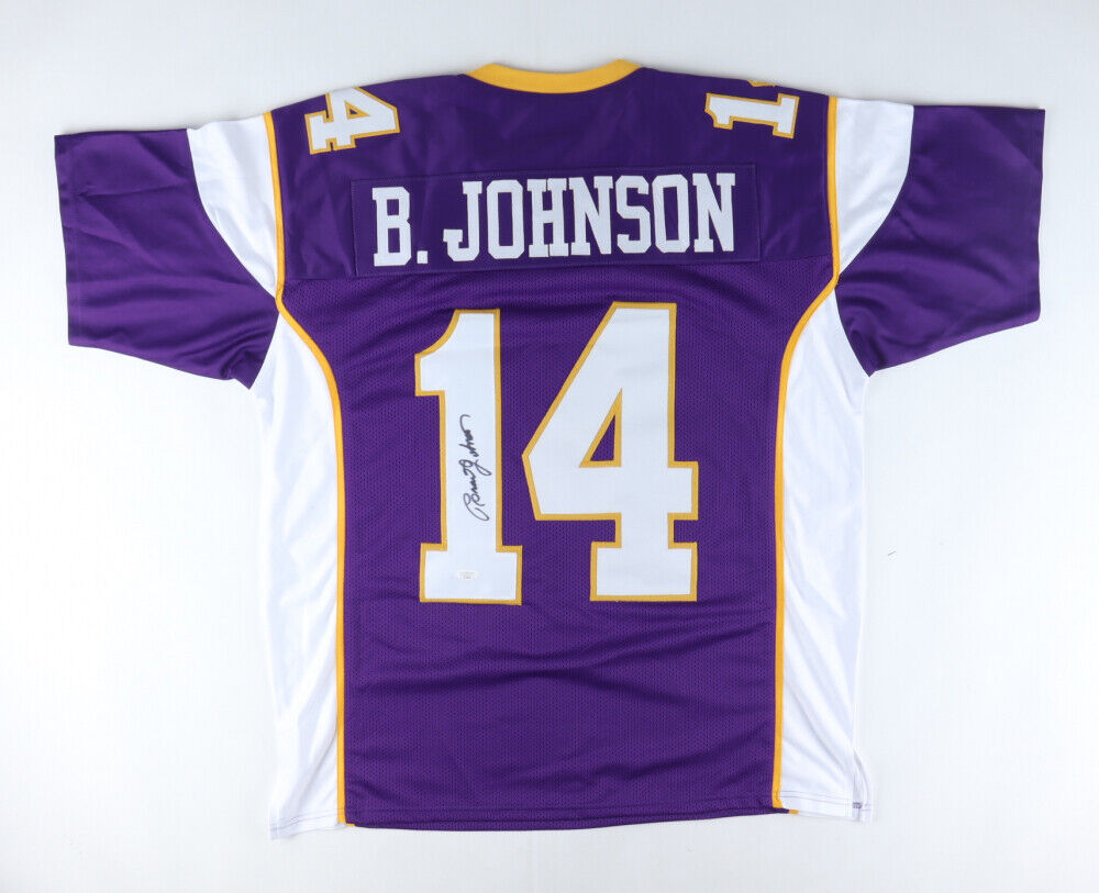 Brad Johnson Signed Vikings Jersey (JSA COA) Minnesota Quarterback 1992-1998