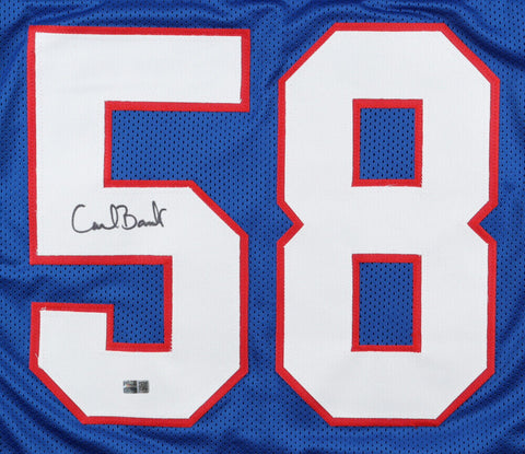 Carl Banks Signed New York Giants Jersey (Steiner) 2×Super Bowl Champ XXI, XXV