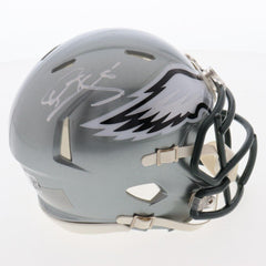Donovan McNabb Signed Philadelphia Eagles Mini-Helmet (Beckett) 6xPro Bowl Q.B.