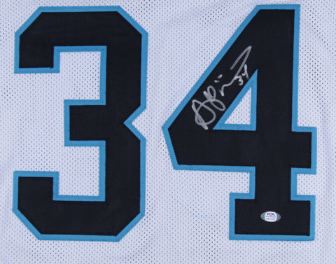 DeAngelo Williams Signed Carolina Panthers Jersey (PSA COA) 2009 Pro Bowl R.B.