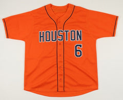 Jake Meyers Signed Houston Astro Jersey (JSA COA) 2017 Draft Pick / Outfielder