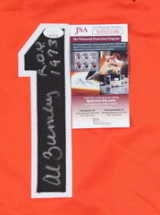 Al Bumbry Signed Baltimore Orioles Jersey (JSA COA)  Inscribed ROY 1973