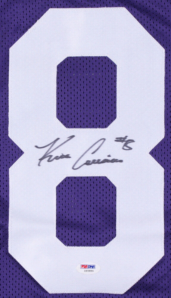 Kirk Cousins Signed Minnesota Vikings Jersey (PSA COA) 2016 Pro Bowl Q –