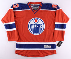 Ryan Nugent-Hopkins Signed Edmonton Oilers Hockey Jersey (PSA COA)