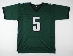 Donovan McNabb Signed Philadelphia Eagles Career Highlight Jersey (Beckett COA)