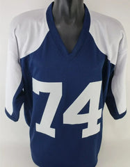 Bob Lilly Signed Dallas Cowboys Throwback Jersey Inscribed "HOF '80" (JSA COA)