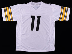 Chase Claypool Signed Pittsburgh Steelers White Home Jersey (Beckett Hologram)