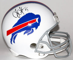 Tyrod Taylor Signed Bills Mini-Helmet (Schwartz COA ) Buffalo QB / 2015 Pro Bowl