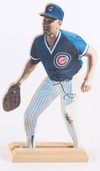 Mark Grace Signed Chicago Cubs Wooden Cutout Figure (JSA) 3xAll Star 1st Baseman