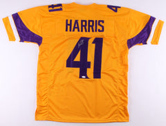 Anthony Harris Signed Minnesota Vikings Throwback Jersey (TSE COA)Defensive Back